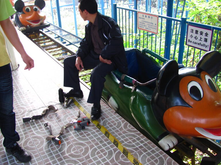 roller coaster seat belts